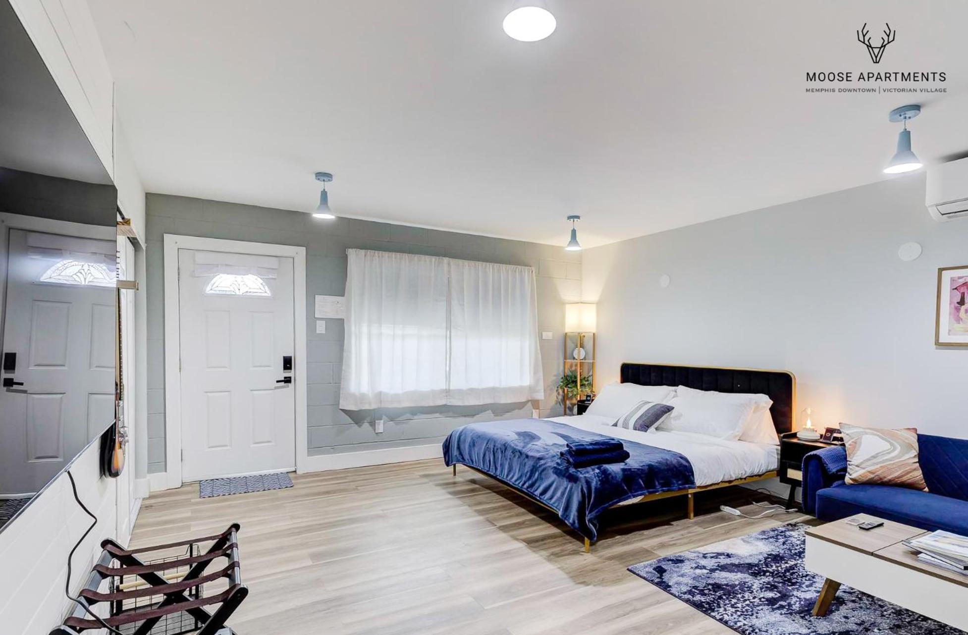 The Moose #9 - Brand New Luxe Modern Loft With Free Parking, King Bed & Fast Wifi Apartamento Memphis Exterior foto