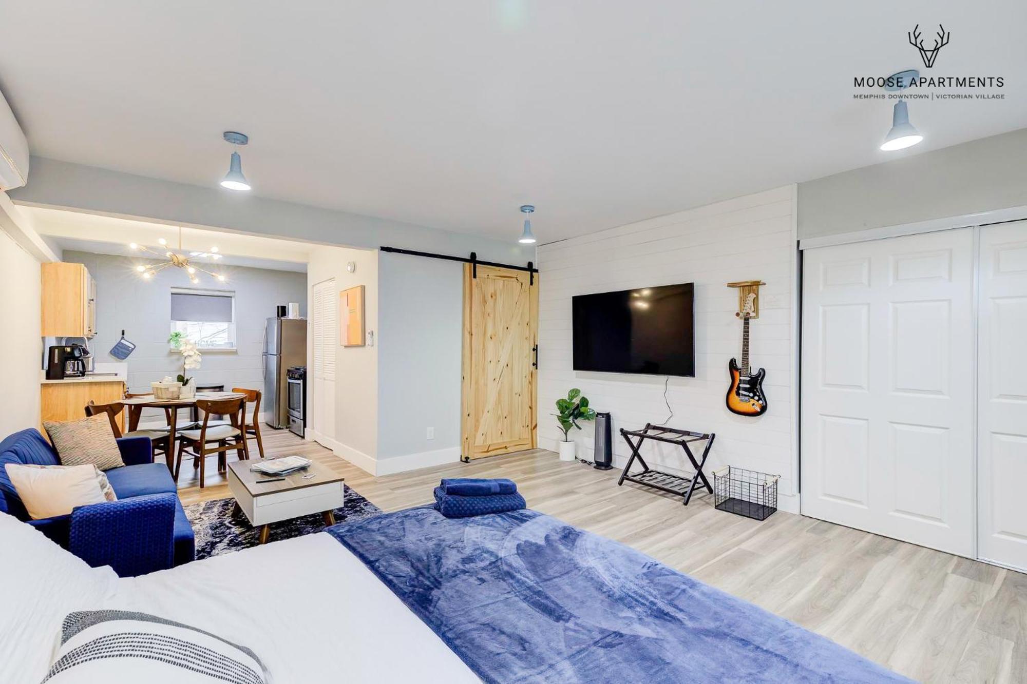 The Moose #9 - Brand New Luxe Modern Loft With Free Parking, King Bed & Fast Wifi Apartamento Memphis Exterior foto