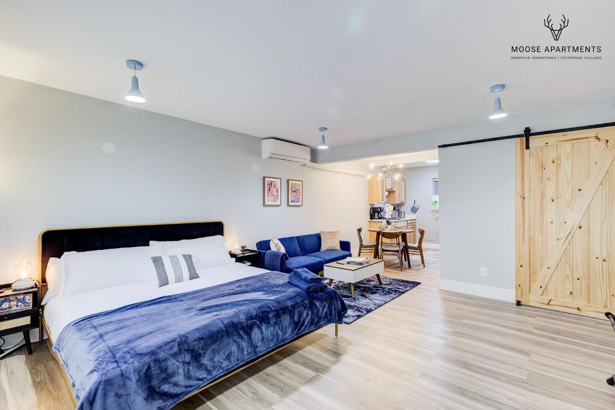 The Moose #9 - Brand New Luxe Modern Loft With Free Parking, King Bed & Fast Wifi Apartamento Memphis Exterior foto