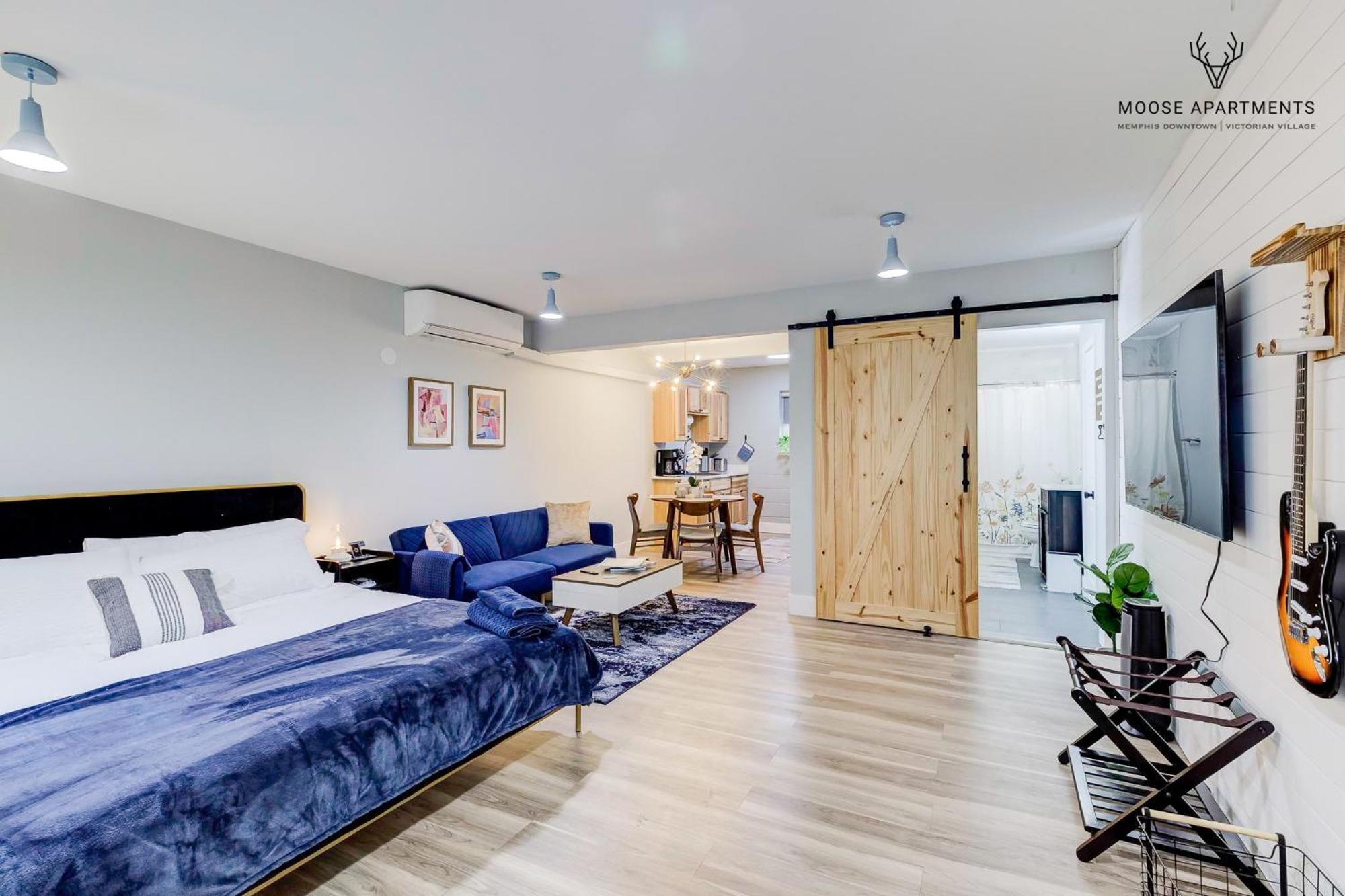 The Moose #9 - Brand New Luxe Modern Loft With Free Parking, King Bed & Fast Wifi Apartamento Memphis Exterior foto