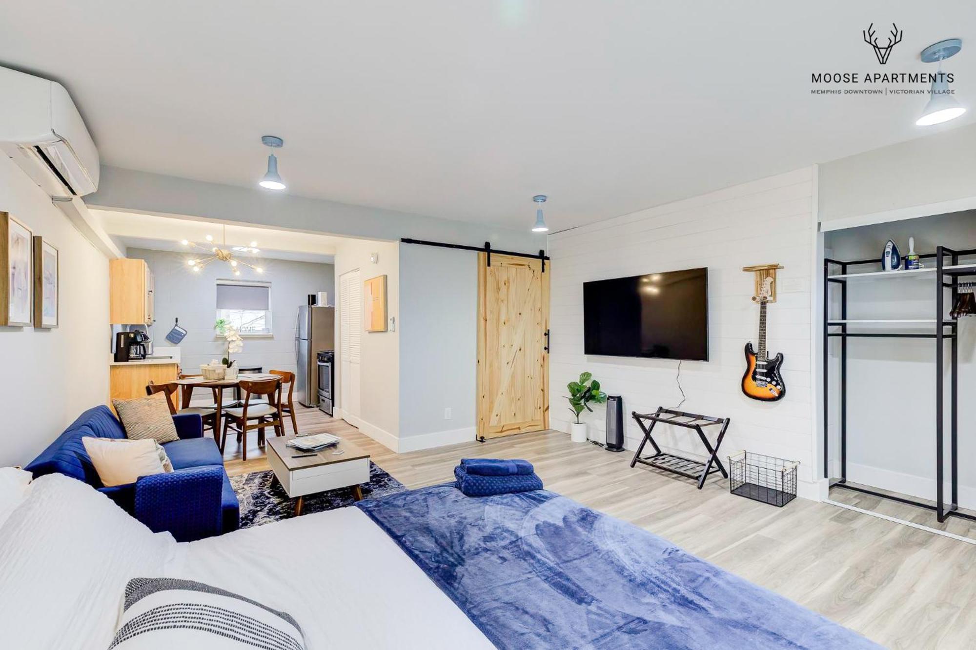 The Moose #9 - Brand New Luxe Modern Loft With Free Parking, King Bed & Fast Wifi Apartamento Memphis Exterior foto