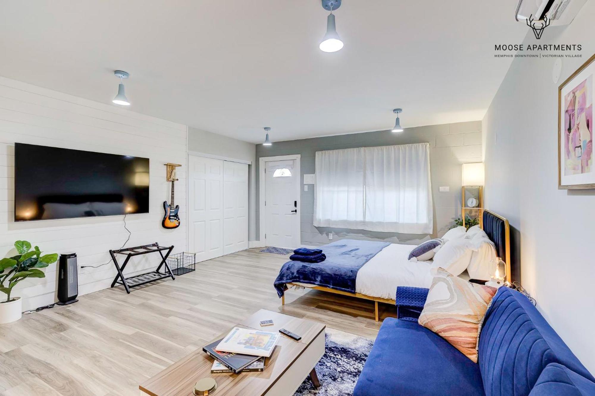 The Moose #9 - Brand New Luxe Modern Loft With Free Parking, King Bed & Fast Wifi Apartamento Memphis Exterior foto