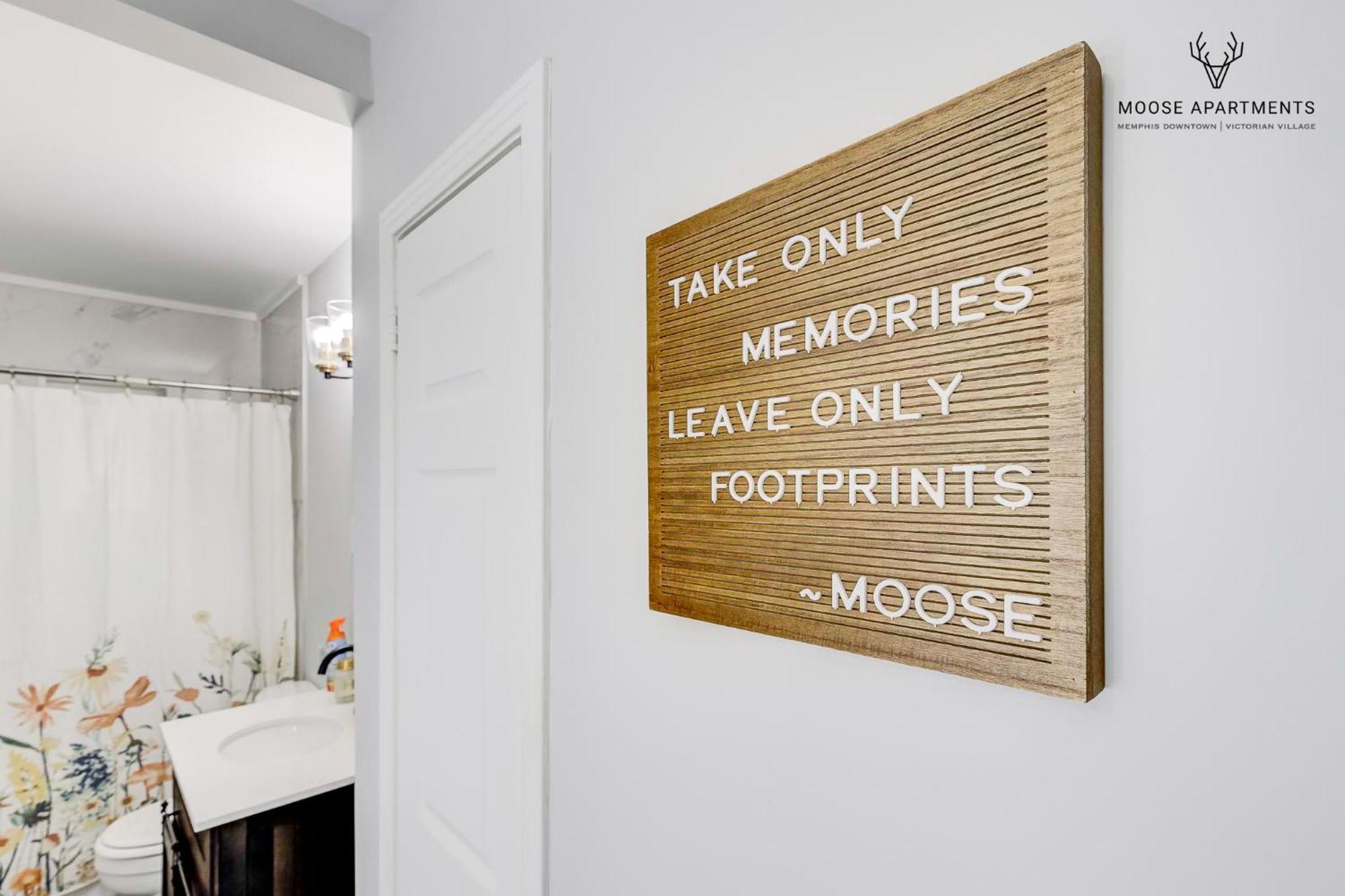 The Moose #9 - Brand New Luxe Modern Loft With Free Parking, King Bed & Fast Wifi Apartamento Memphis Exterior foto